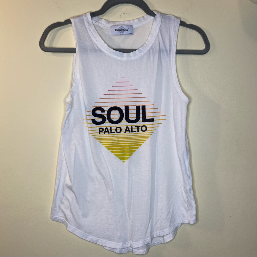 SOULCYCLE Regional Gradient Palo Alto Tank Size M